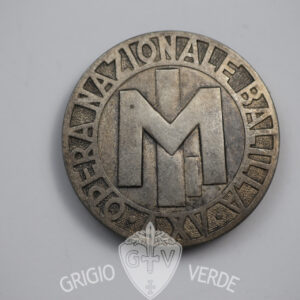 Distintivo Opera Nazionale Balilla medaglione anno XV° 1937
