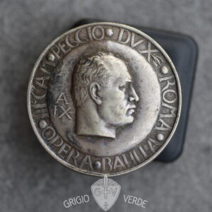 III° Campo Dux medaglione opera Balilla
