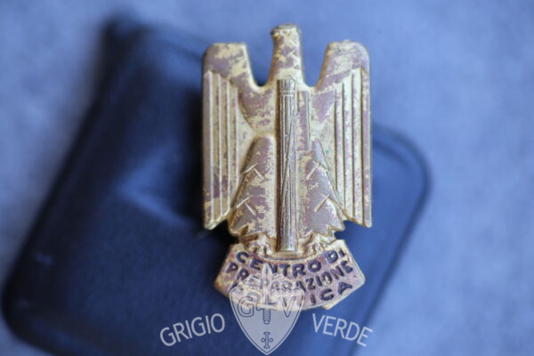 Distintivo Centro di preparazione politica attacco a spilla