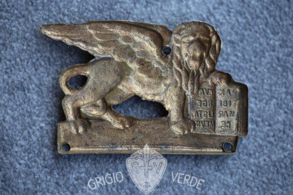 R.S.I. Reggimento San Marco X°MAS lamierino retro