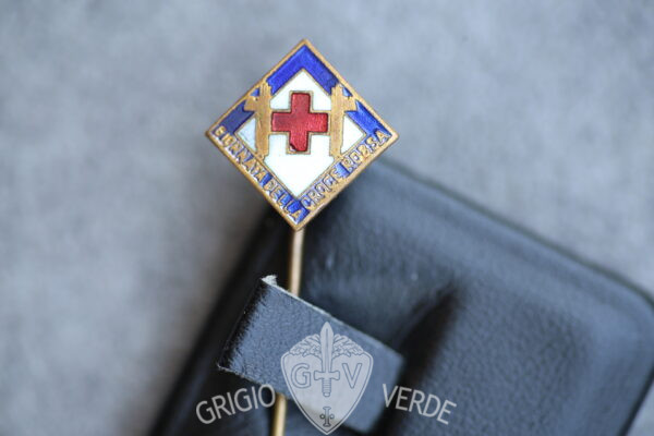 Distintivo fascista Giornata della Croce Rossa