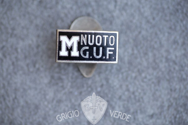 Distintivo Fascista nuoto G.U.F.