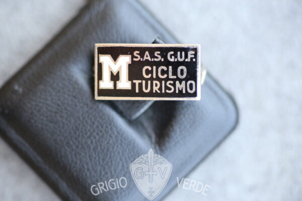 Distintivo Fascista G.U.F. “S.A.S. ciclo turismo G.U.F.”
