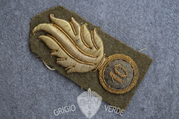 Fregio Coloniale 10° Reggimento Granatieri