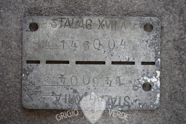 piastrina stalag 17A prigioniero di guerra