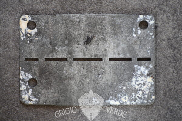 piastrina stalag 17A prigioniero di guerra retro