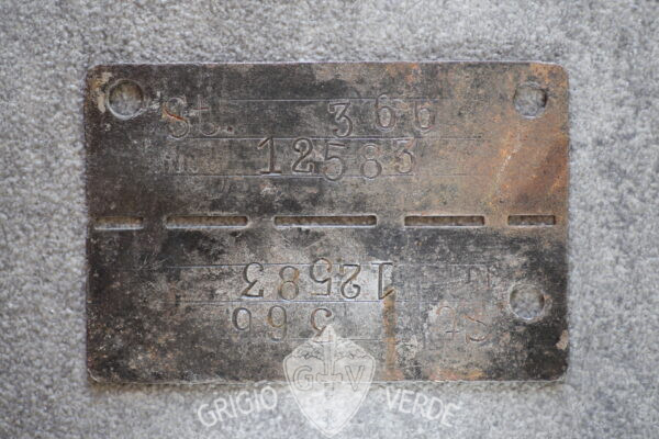 piastrina stalag 366 prigioniero di guerra