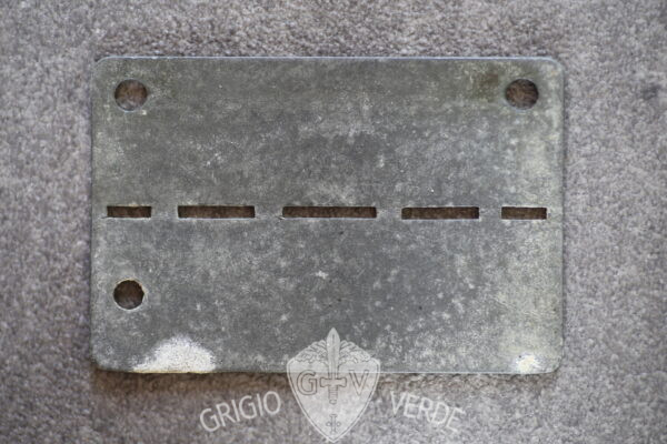 piastrina stalag 5A prigioniero di guerra retro