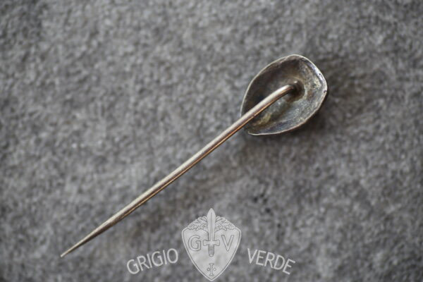 R.S.I. Spilla teschio Brigate Nere - immagine 2