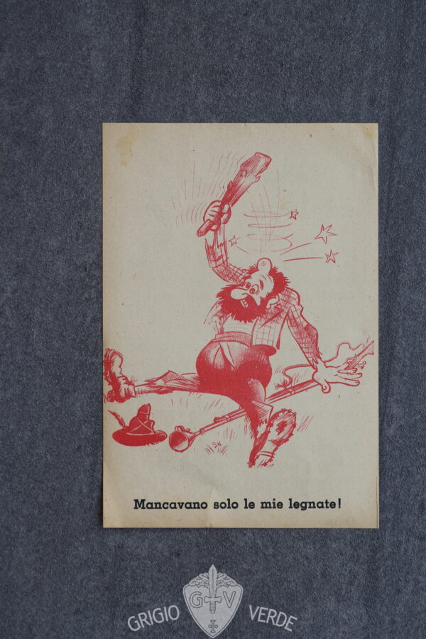 volantini R.S.I. i liberatori sul lago maggiore retro