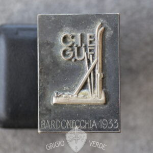 distintivo fascista Bardonecchia 1933