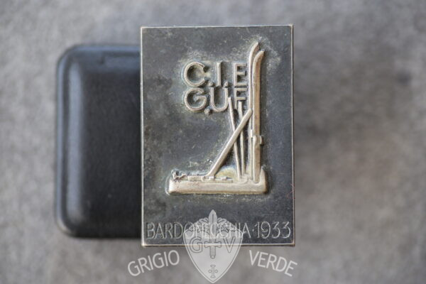 distintivo fascista Bardonecchia 1933