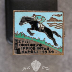 distintivo fascista concorso ippico 1959