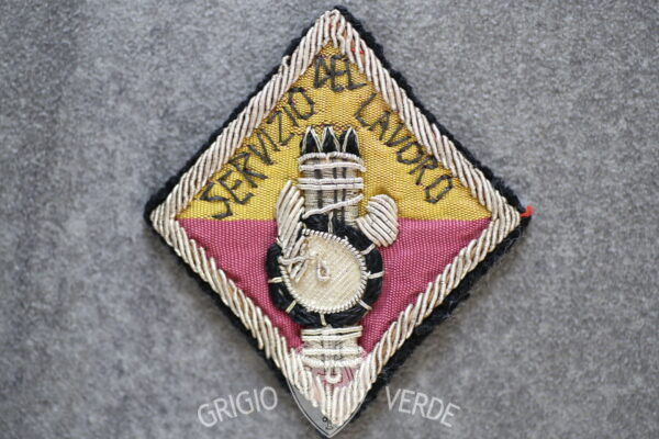 distintivo servizio del lavoro