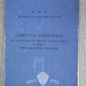 libretto personale