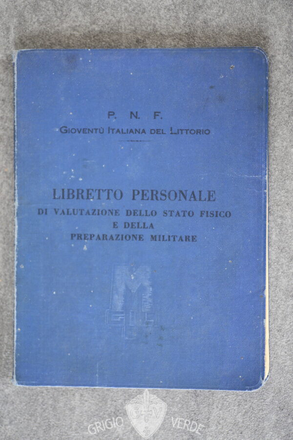 libretto personale