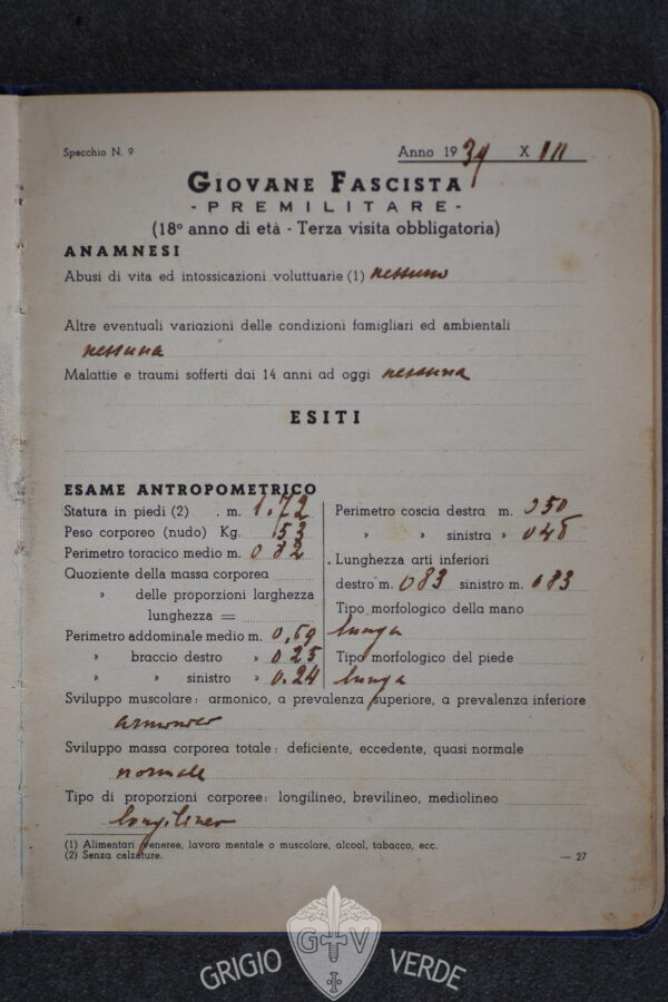 libretto personale G.I.L. - immagine 10