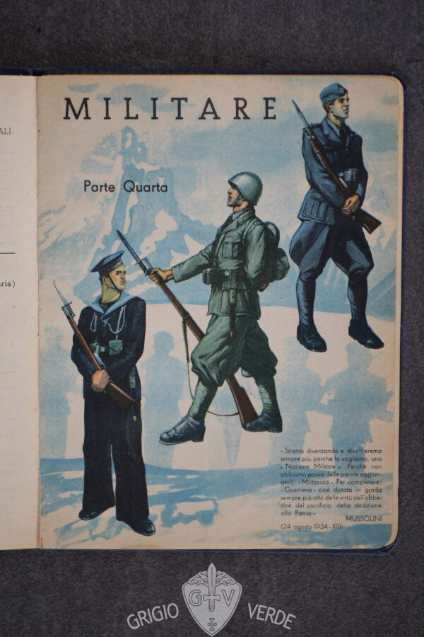 libretto personale militare