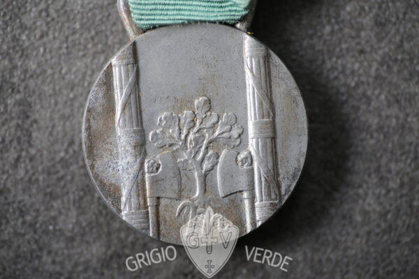 medaglia famiglie numerose retro