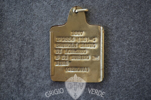 piastrino identificativo dog tags 18-C