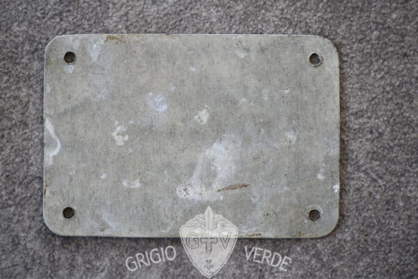 piastrino identificativo dog tags caporale cl 1919 retro