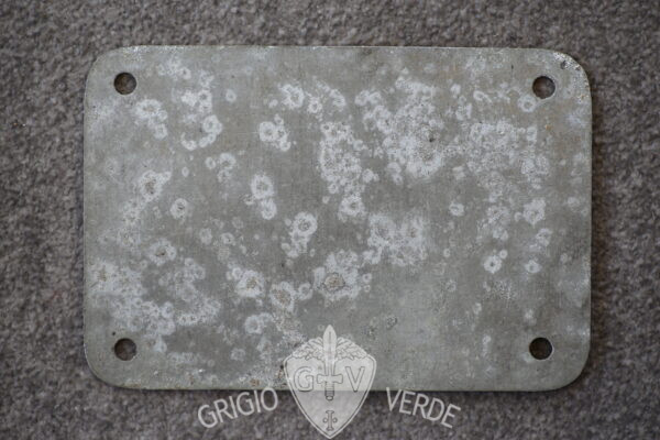 piastrino identificativo dog tags caposquadra retro