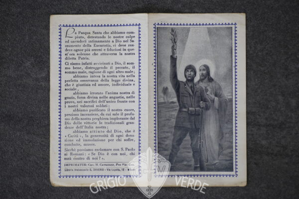 santino fascista pasqua santa