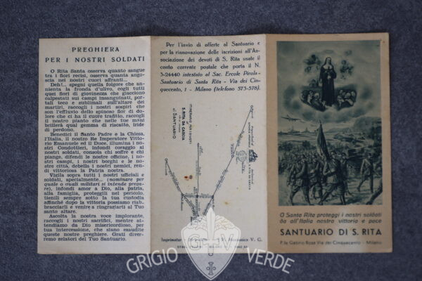 santino fascista santuario di S. Rita