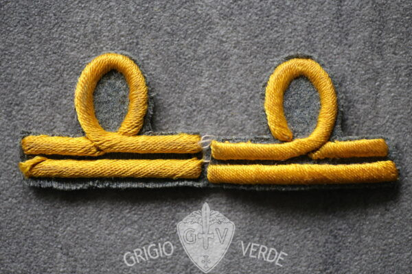 gradi tenente uniforme di combattimento fronte