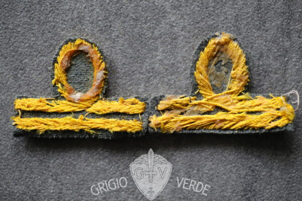 gradi tenente uniforme di combattimento retro