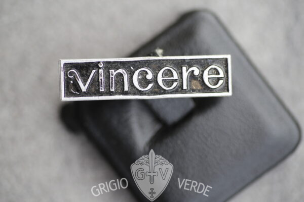 Distintivo Propaganda fascista Vincere rettangolare