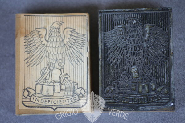 Timbro ex libris Fiume Gabriele D'Annunzio