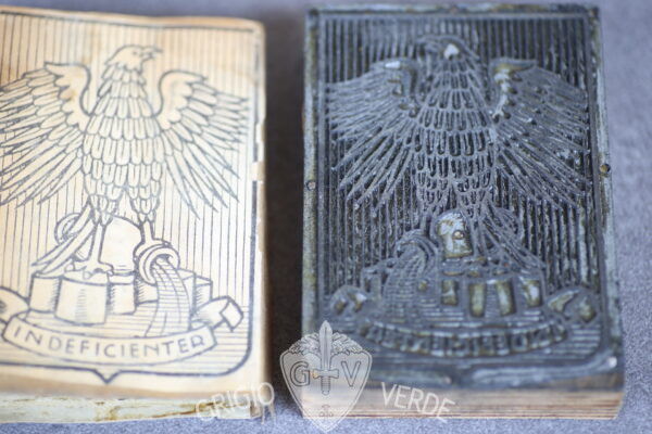 Timbro ex libris Fiume Gabriele D'Annunzio 1