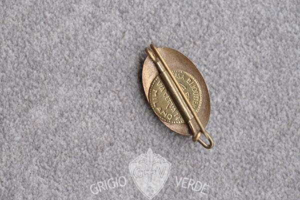 Distintivo fascista fascio littorio P.N.F. marchio raro retro