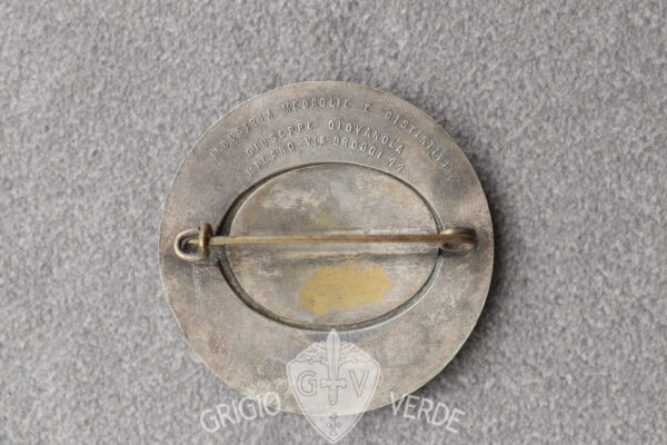 medaglione opera balilla se avanzo seguitemi giovanola var.2 retro