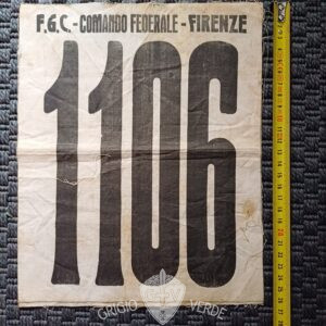 toppa fascista fascio giovanile di combattimento firenze