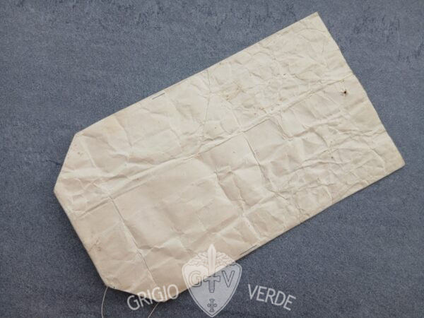 Sacchetto di carta cooperativa fascista di consumo retro