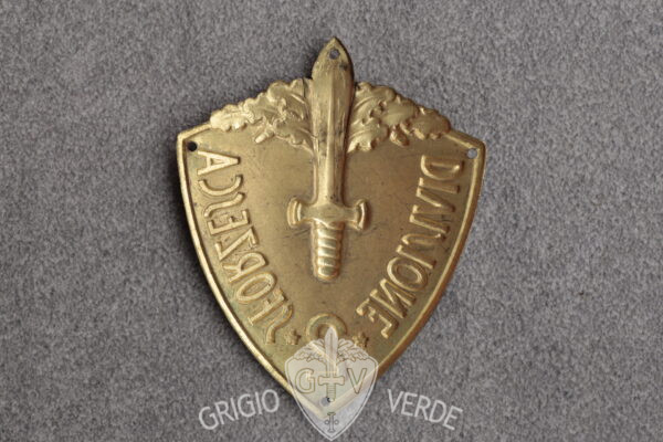 Scudetto da Braccio 2° divisione Sforzesca truppa retro