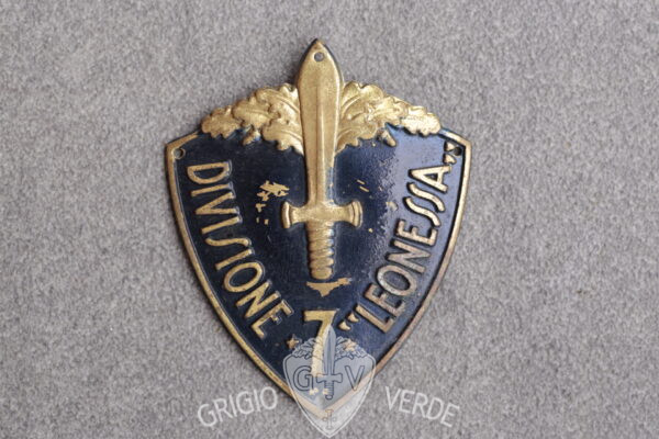 Scudetto da Braccio 7° divisione Leonessa truppa