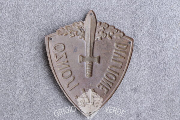 Scudetto da braccio 14° divisione fanteria Isonzo retro
