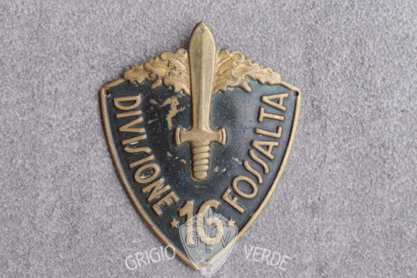 Scudetto da braccio 16° divisione fanteria Fossalta