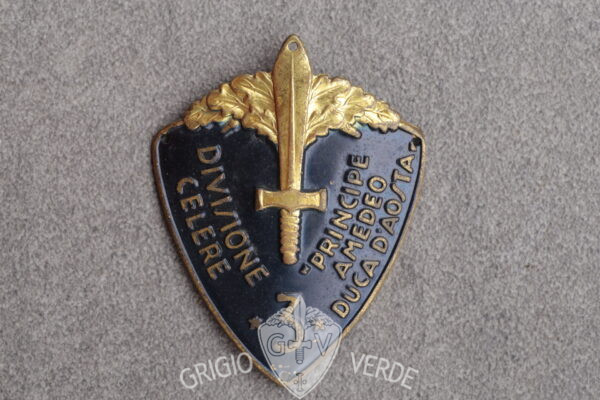 Scudetto da braccio 3°divisione celere principe amedeo duca d'aosta
