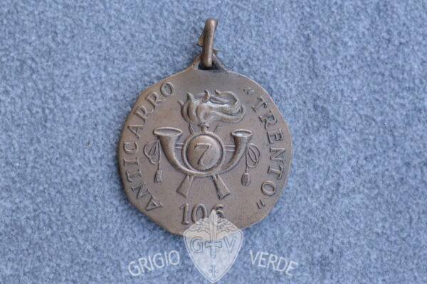 medaglia 106 anticarro trento africa settentrionale 1941
