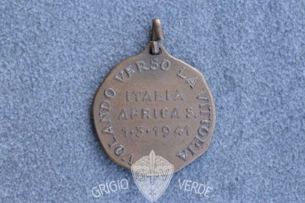 medaglia 106 anticarro trento africa settentrionale 1941 retro