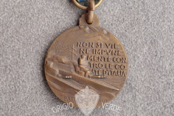 medaglia battaglia dello jonio vincere retro