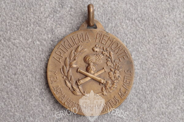 medaglia coloniale 24° artiglieria piemonte aoi retro