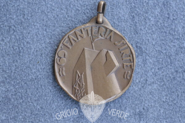 medaglia coloniale 69° fanteria sirte