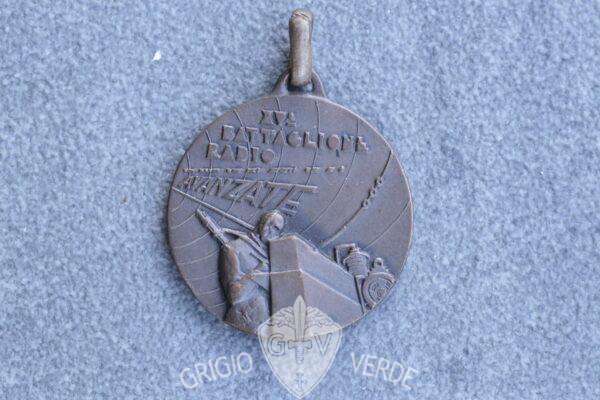 medaglia coloniale XV° battaglione radio avanzate