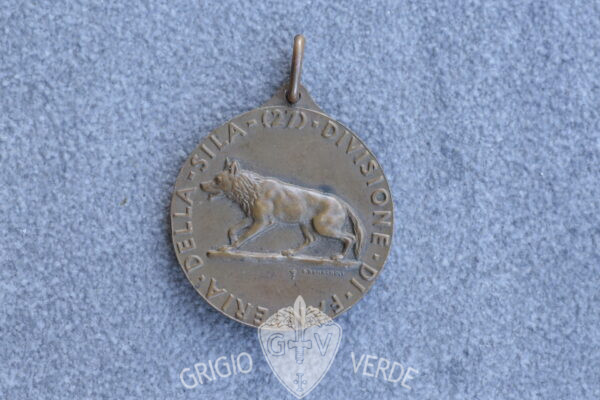 medaglia coloniale aoi 27 divisione di fanteria della sila amba aradam retro
