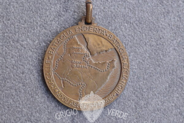 medaglia coloniale guerra imperiale etiopia 1935-1936